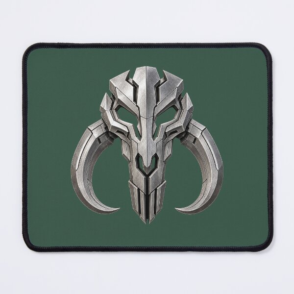 Item preview, Boba Fett Mythosaur – Metallic #BountyHunter Skull  designed and sold by Rogue507.