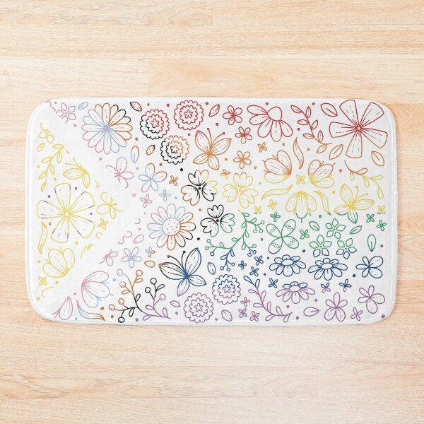 Item preview, Floral Pride Flag designed and sold by winterpumpkin.
