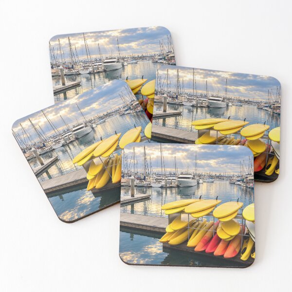 Item preview, Golden Kayaks at the Marina designed and sold by Kimberly Palmer.