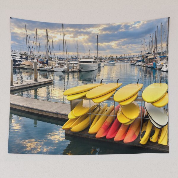 Item preview, Golden Kayaks at the Marina designed and sold by Kimberly Palmer.