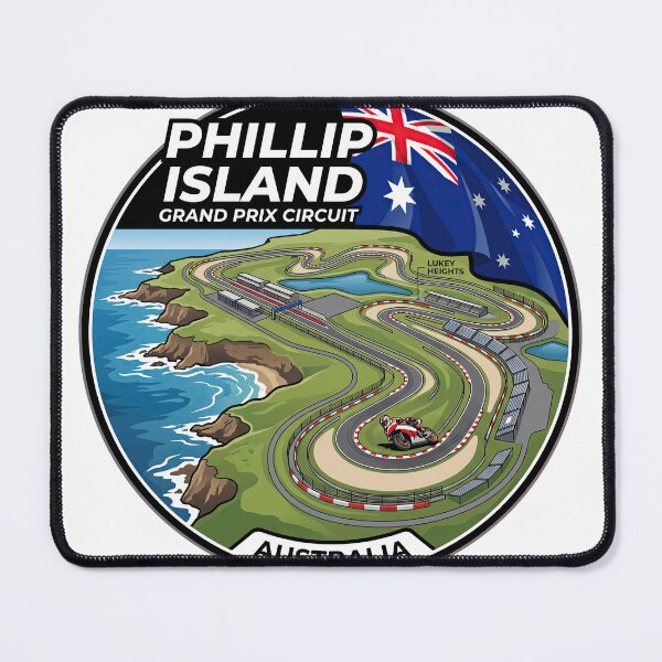 Item preview, Phillip Island MotoGP Circuit Australia designed and sold by enzoade.