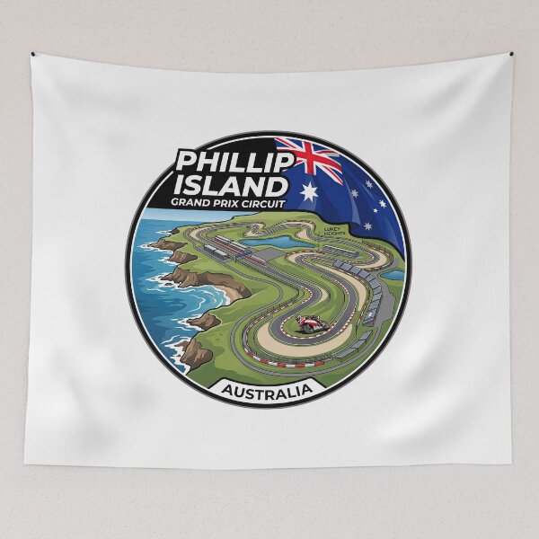 Item preview, Phillip Island MotoGP Circuit Australia designed and sold by enzoade.