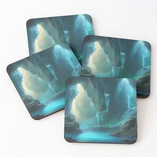 Item preview, Mystical River Cavern designed and sold by Fanta-sticky.