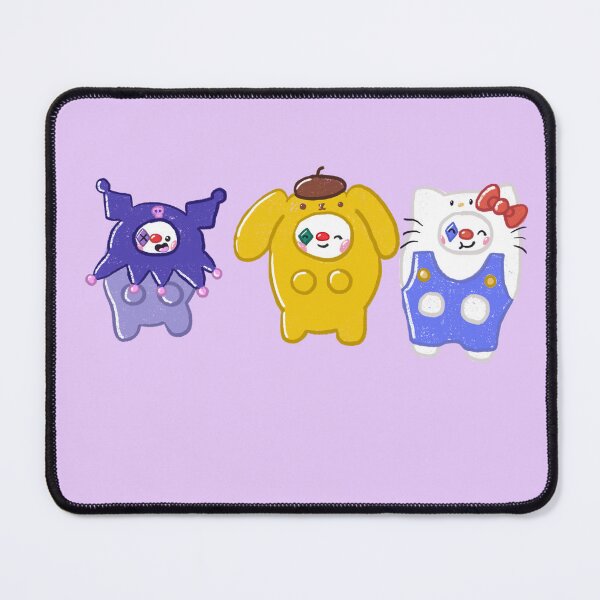 Item preview, Clowns in terrible Sanrio costumes designed and sold by Guggies World.