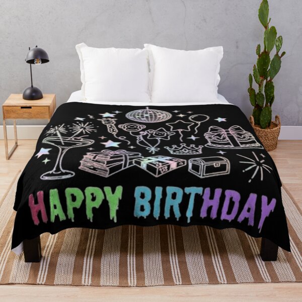 Item preview, Holographic Disco Birthday Party Doodles Cute Celebration designed and sold by PetalsPaws.