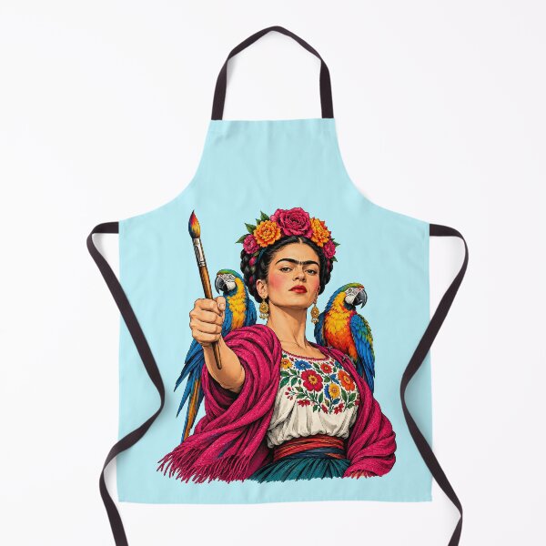 Artikelvorschau, Frida Kahlo, Malerin: Papageien mit Sonnenblumen entworfen und verkauft von TeeARTHY.