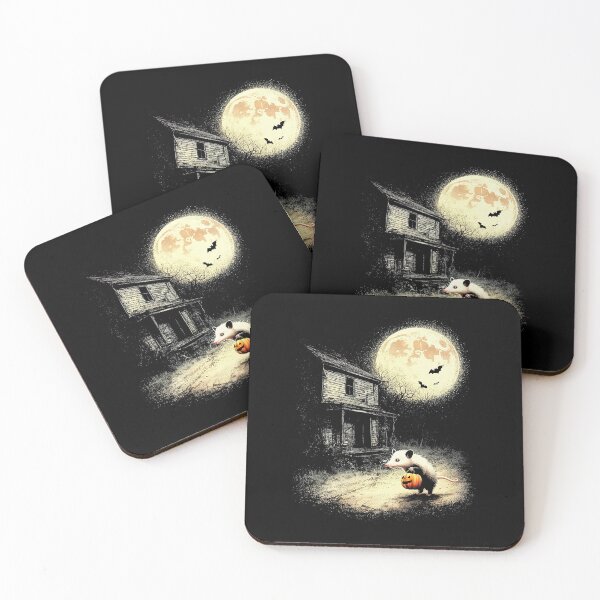 Item preview, Vintage Opossum Pumpkin Halloween designed and sold by ellapaintcoast.
