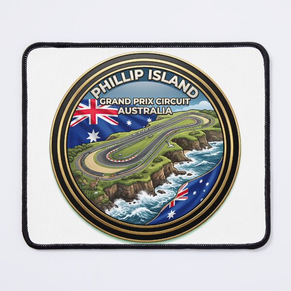 Item preview, Phillip Island Grand Prix Circuit Australia designed and sold by enzoade.