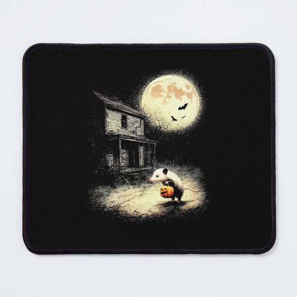 Item preview, Vintage Opossum Pumpkin Halloween designed and sold by ellapaintcoast.