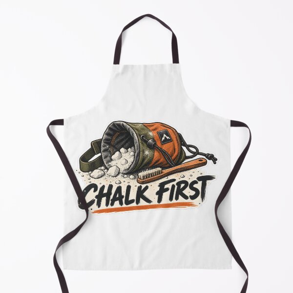 Item preview, Chalk First Funny Climbing Bouldering T-Shirt designed and sold by Naviora.