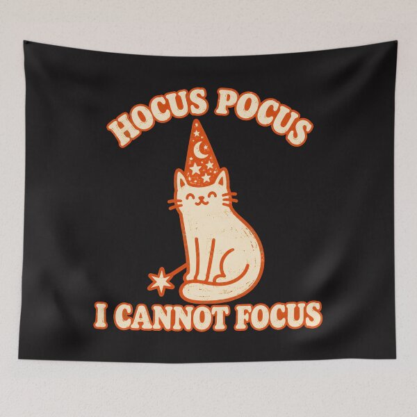 Item preview, Distracted Wizard Cat – ADHD Focus Humor designed and sold by AwesomeBeyondLimits.