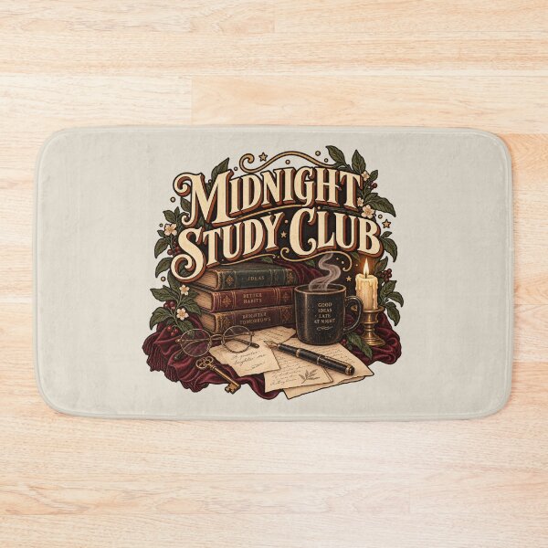 Item preview, Midnight Study Club Dark Academia Design designed and sold by Mostafa Studio.