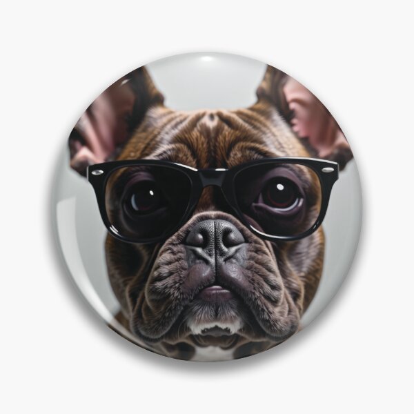 Item preview, Cool Brindle French Bulldog in Sunglasses designed and sold by VFXguy.