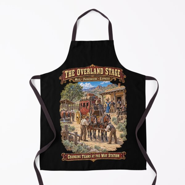 Item preview, Overland Stage - Changing Teams at the Way Station - 3D - Enhanced designed and sold by Military Insignia Products.