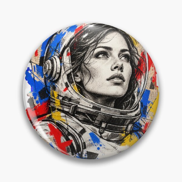 Item preview, Visionary Astronaut Exploring New Horizons designed and sold by Honu2025.