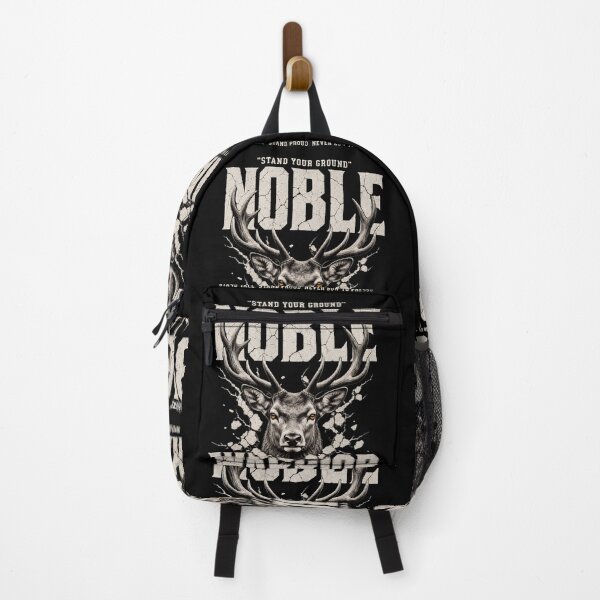 Item preview, Noble Warrior Stand Your Ground Stag Motivational Design designed and sold by MOCH- ART.