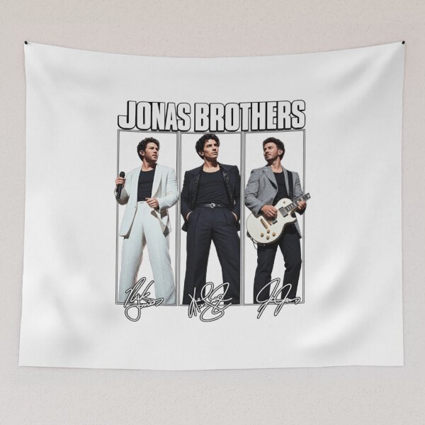 Artikelvorschau, Jonas Brothers Konzerttournee 2026 entworfen und verkauft von NiremmeeArt.