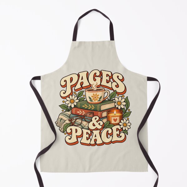 Item preview, Pages and Peace Cozy Reading Design designed and sold by Mostafa Studio.