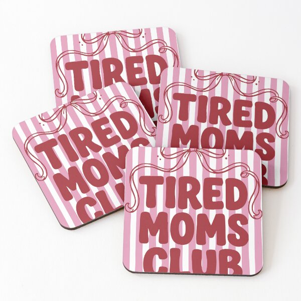 Item preview, tired moms club designed and sold by Geraldine Amesty.