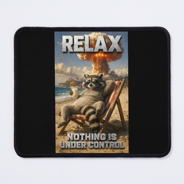 Item preview, Relax Nothing Is Under Control designed and sold by abby-thorns.