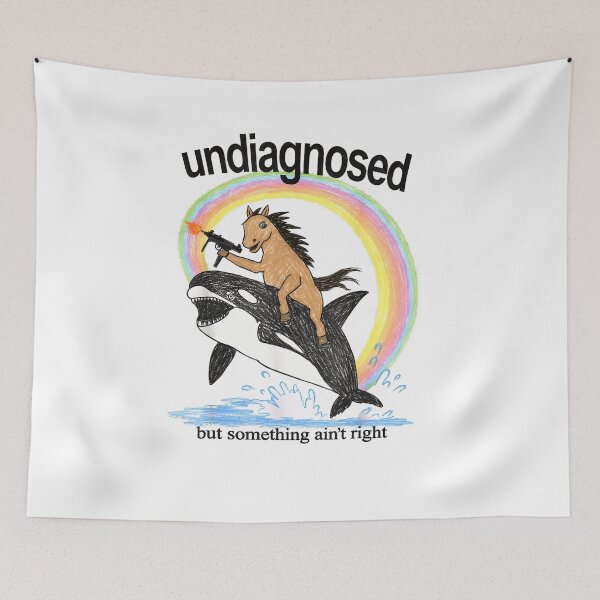 Item preview, Undiagnosed But Something Ain’t Right Chaotic Meme  designed and sold by LASTIQUE-dd.