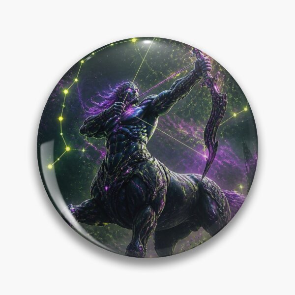 Item preview, Cyberpunk Sagittarius Zodiac - Futuristic Mechanical Centaur designed and sold by LazyDayzCo.