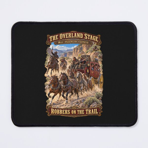 Item preview, Overland Stage - Robbers on the Trail - 3D - Enhanced designed and sold by Military Insignia Products.