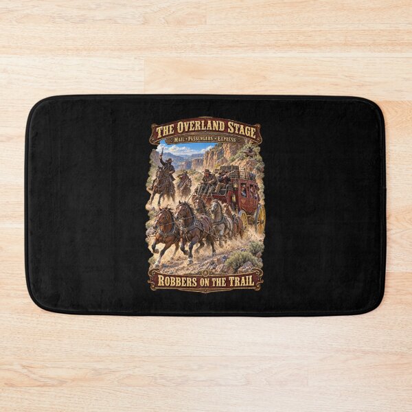 Item preview, Overland Stage - Robbers on the Trail - 3D - Enhanced designed and sold by Military Insignia Products.