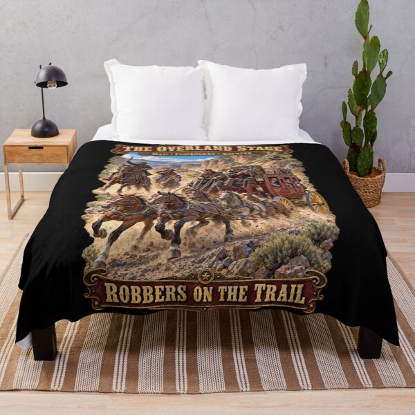 Item preview, Overland Stage - Robbers on the Trail - 3D - Enhanced designed and sold by Military Insignia Products.