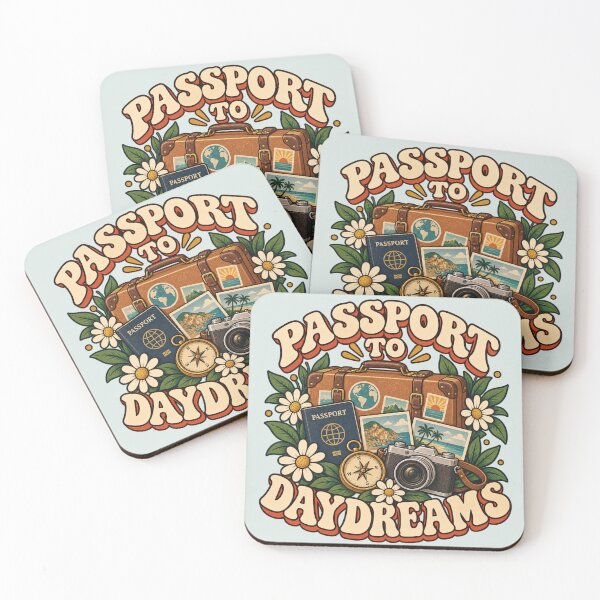 Item preview, Passport to Daydreams Retro Travel Design designed and sold by Mostafa Studio.