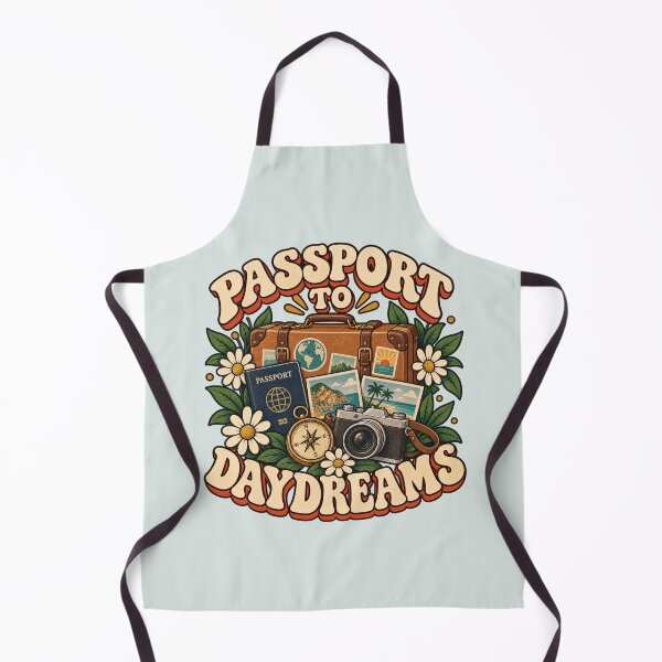 Item preview, Passport to Daydreams Retro Travel Design designed and sold by Mostafa Studio.