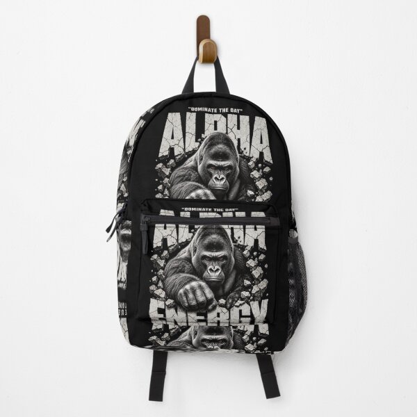 Item preview, Alpha Energy Dominate The Day Gorilla Gym Design  designed and sold by MOCH- ART.