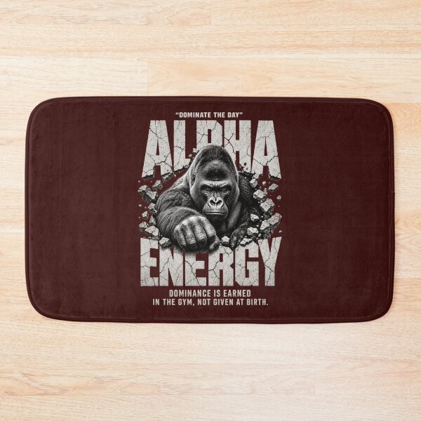 Item preview, Alpha Energy Dominate The Day Gorilla Gym Design  designed and sold by MOCH- ART.