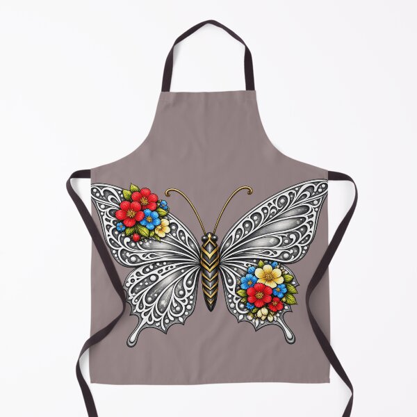 Item preview, Flowering Butterflies – Elegant and Feminine Floral Design designed and sold by POP FACTORY.