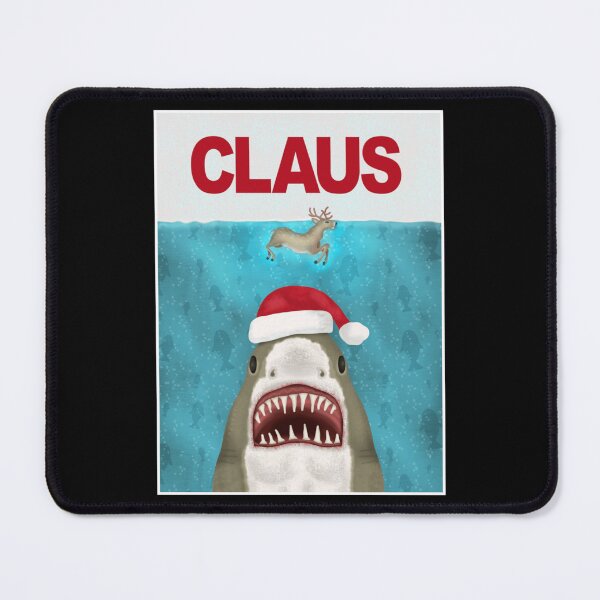 Item preview, Funny Christmas Santa Claus Shark Reindeer Humor designed and sold by shiftyourbarrie.