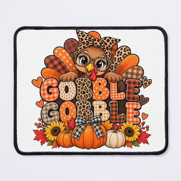 Item preview, Gobble Gobble Thanksgiving Shirt | Cute Turkey Fall Tee designed and sold by Wiamprint.