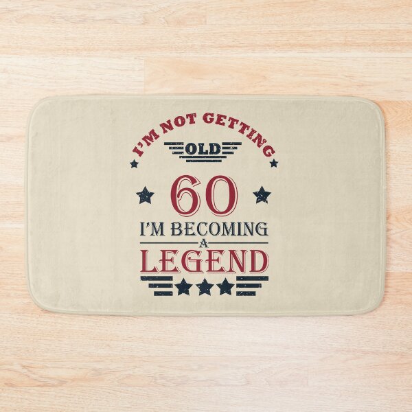 Item preview, I'm Not Getting Old I'm Becoming A Legend - Vintage 60 years old - 60th Birthday Party Gift designed and sold by Alexaltay.