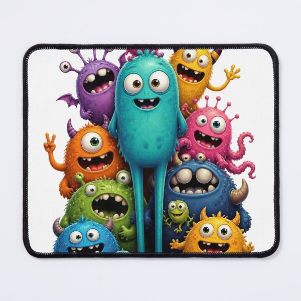 Item preview, ArtColorfulCuteMonsterSquad designed and sold by Artrendzs.