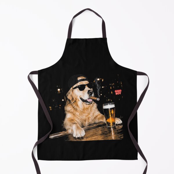 Item preview, Funny Golden Retriever Drinking Beer Meme designed and sold by EricCotanori.