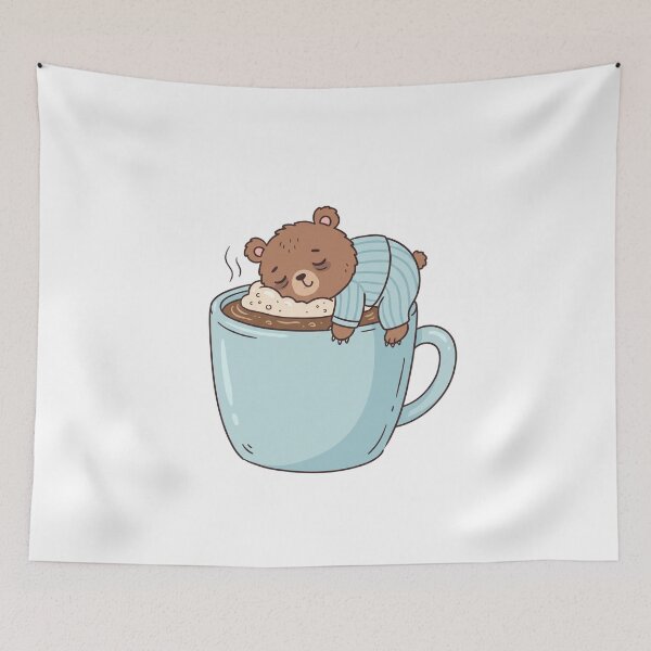 Item preview, Burnt Out But Cute Funny Tired Bear Aesthetic designed and sold by PANCOSS.