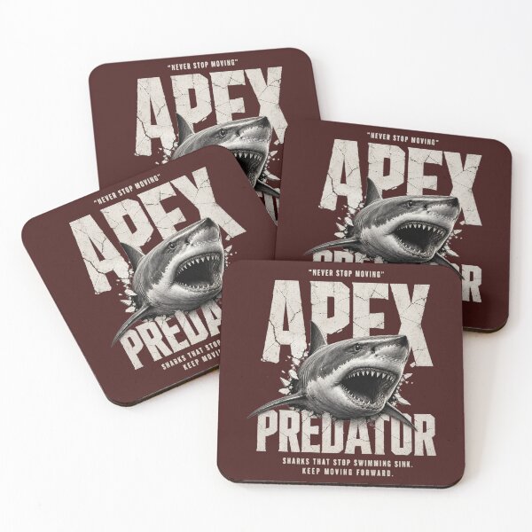 Item preview, Apex Predator Never Stop Moving Shark Design  designed and sold by MOCH- ART.