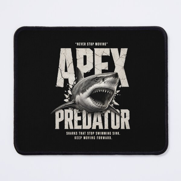 Item preview, Apex Predator Never Stop Moving Shark Design designed and sold by MOCH- ART.