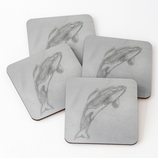 Item preview, A leaping killer whale designed and sold by StrokeNomad.