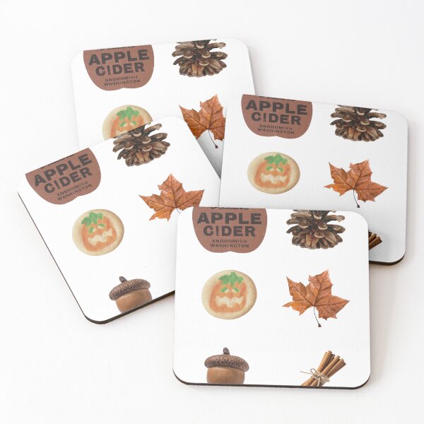 Item preview, FALL STICKERS FOR JOURNALING SET OF 6 designed and sold by 777 LUCKY SHOPPE.