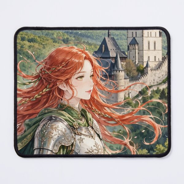 Item preview, Karlštejn in Czech Republic, Redhead Knight Time Traveler designed and sold by DibujandoPorfa.
