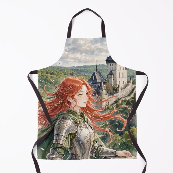 Item preview, Karlštejn in Czech Republic,  Redhead Knight Time Traveler  designed and sold by DibujandoPorfa.