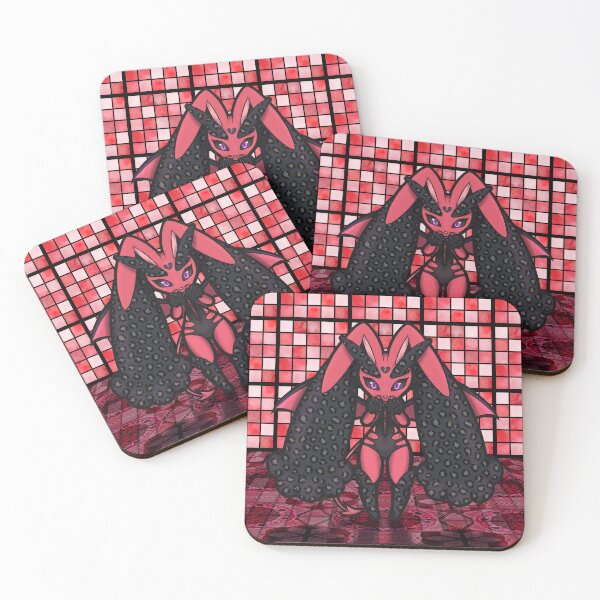 Item preview, Crimson Lattice Bunny designed and sold by GewoGewon.