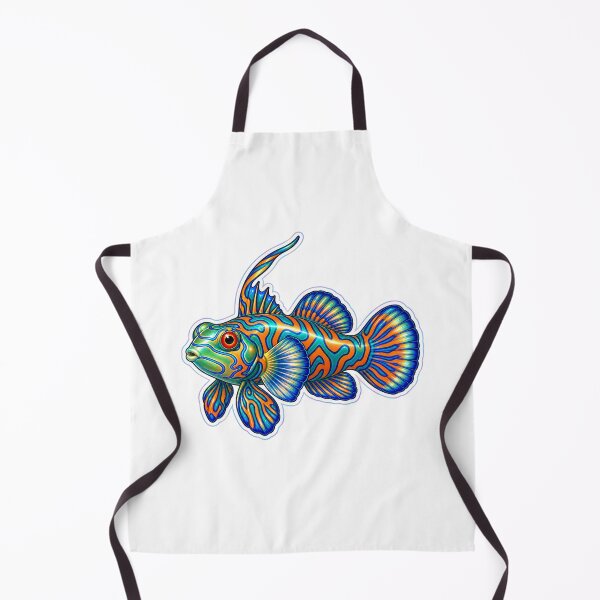 Item preview, Green Mandarin Goby Holographic Reef Fish Sticker designed and sold by KenworksDigital.
