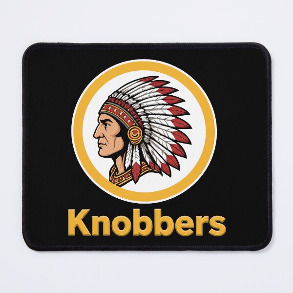 Item preview, Washington Redskins Knobbers Logo designed and sold by notajojosfan.