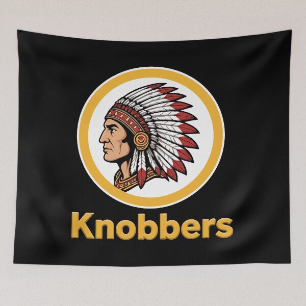 Item preview, Washington Redskins Knobbers Logo designed and sold by notajojosfan.